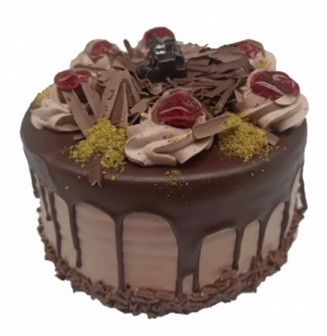4 ile 6 kişilik çikolatalı yaş pasta Sivas pasta