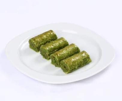 750 Gr Fıstık Sarma Tatlısı - Yoğun Yeşil Renk Sivas pasta