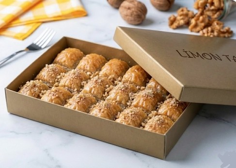 Özel Ambalajlı 1 kg Çıtır Çıtır Baklava Sivas pasta