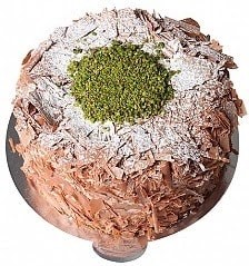 Premium Seri 6-9 Kişilik Çikolatalı Antep Fıstıklı Sivas pasta